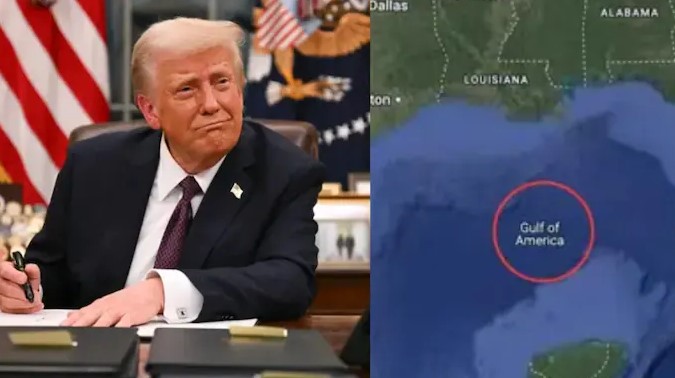 Google has officially updated the name of the Gulf of Mexico to the Gulf of America in its Maps application, 1 Place 2 Names